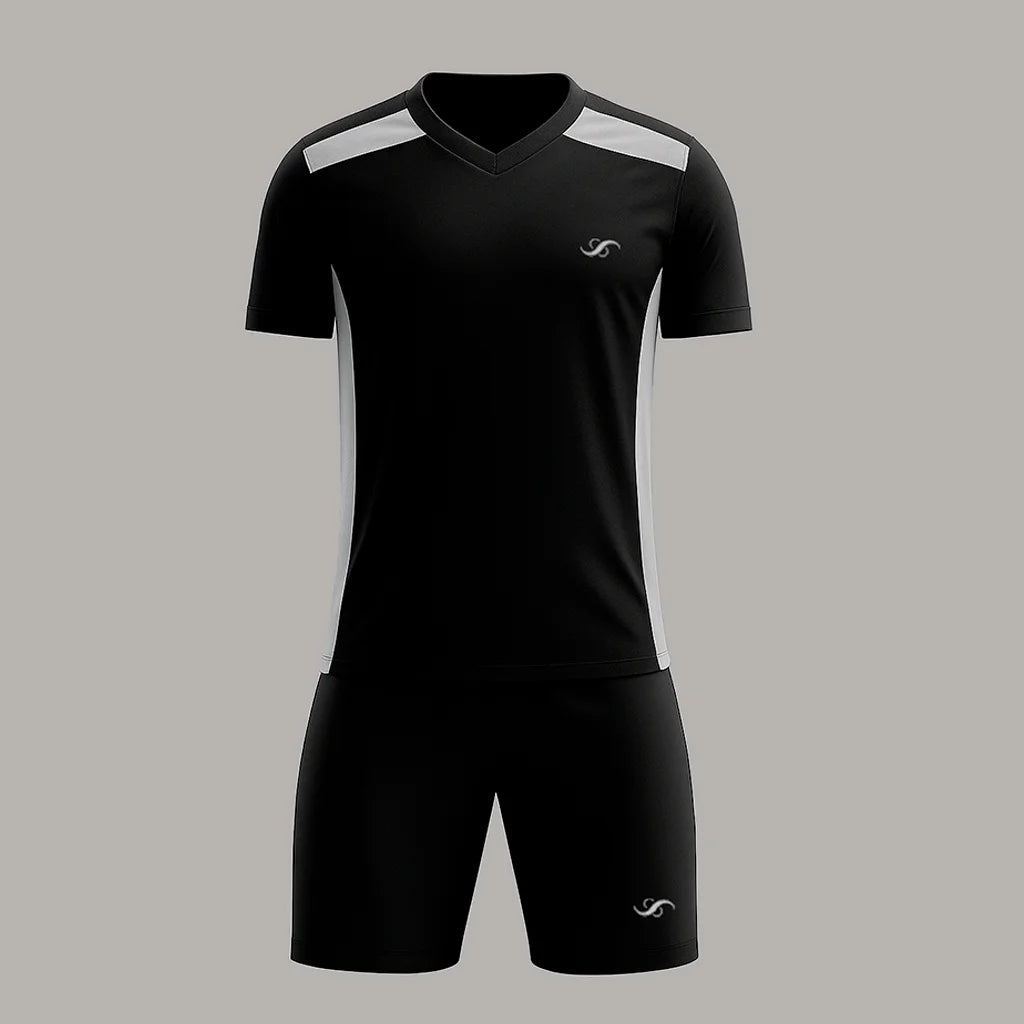 Conjunto de Pádel Negro y Gris