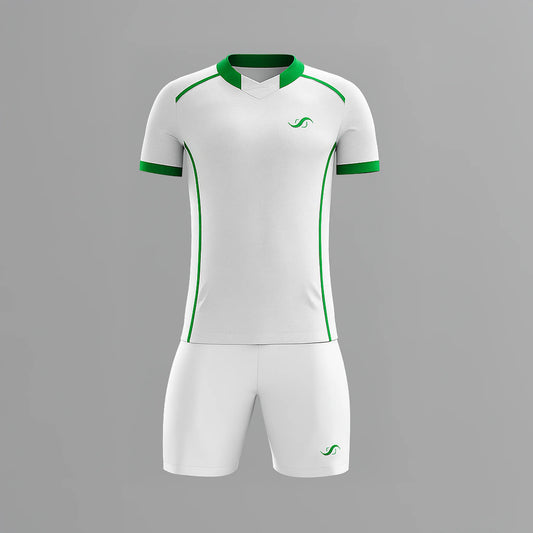 Conjunto de Pádel Blanco y Verde