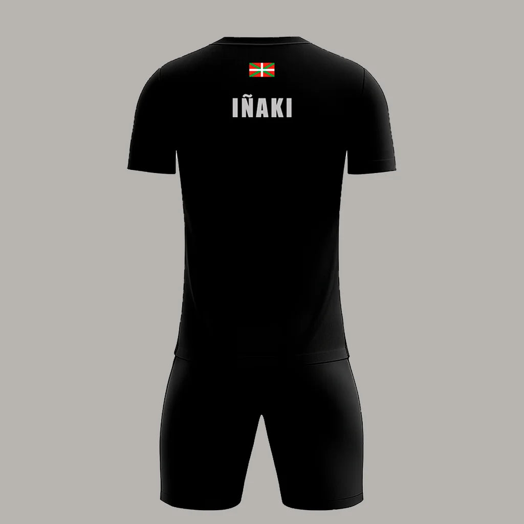 Conjunto de Pádel Negro y Gris