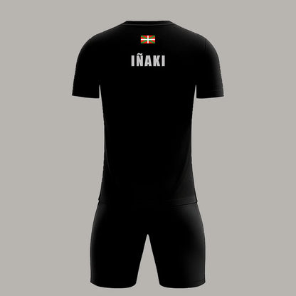 Conjunto de Pádel Negro y Gris