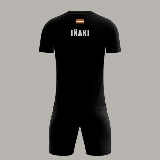 Conjunto de Pádel Negro y Gris