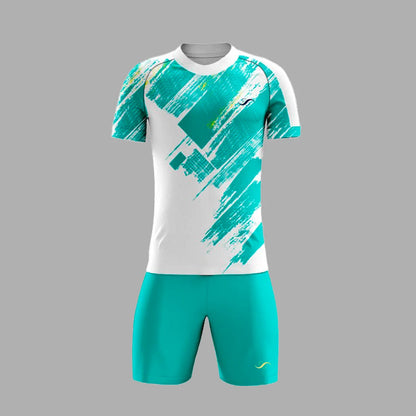 Conjunto de Pádel Blanco y Turquesa