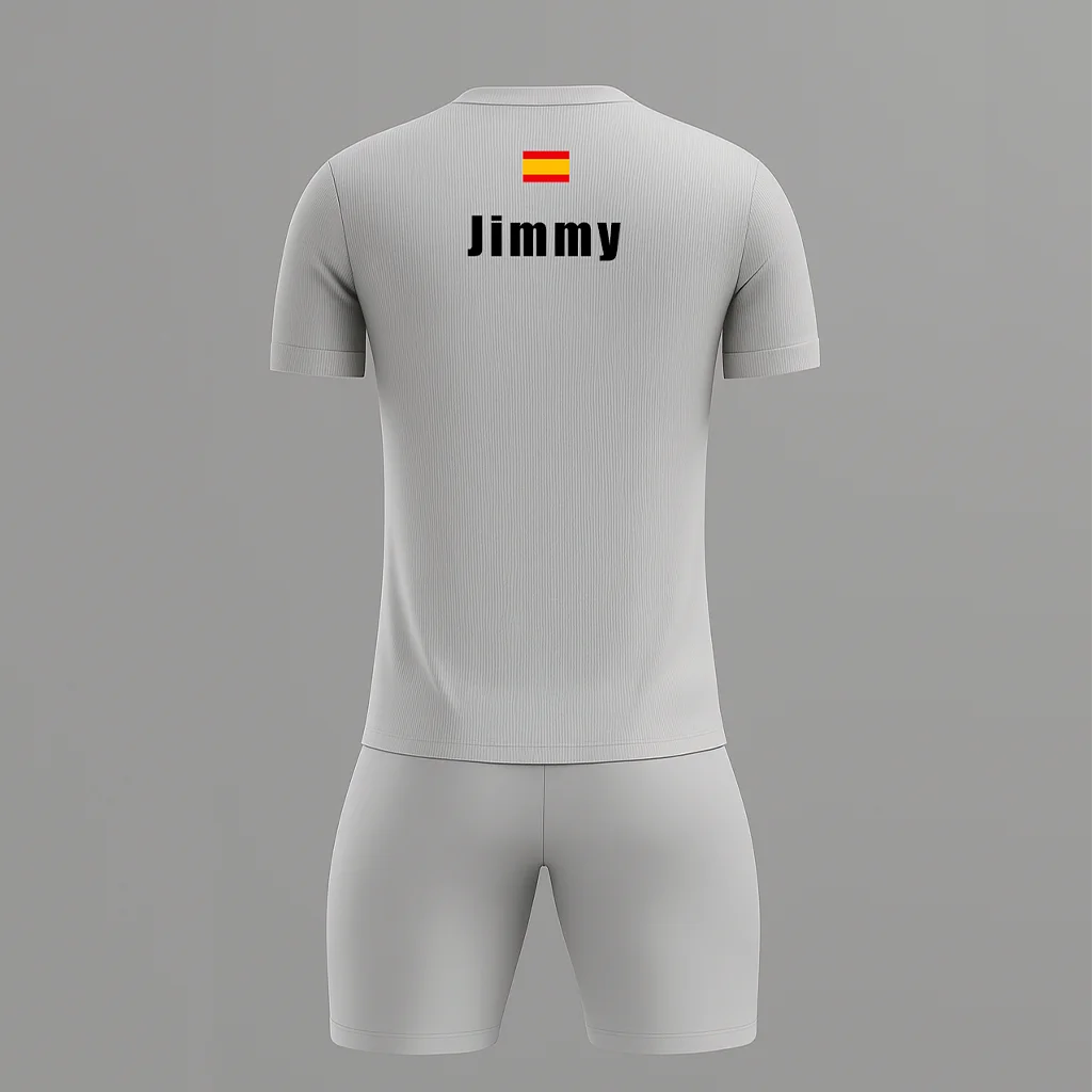 Conjunto de Pádel Gris y Negro Personalizable