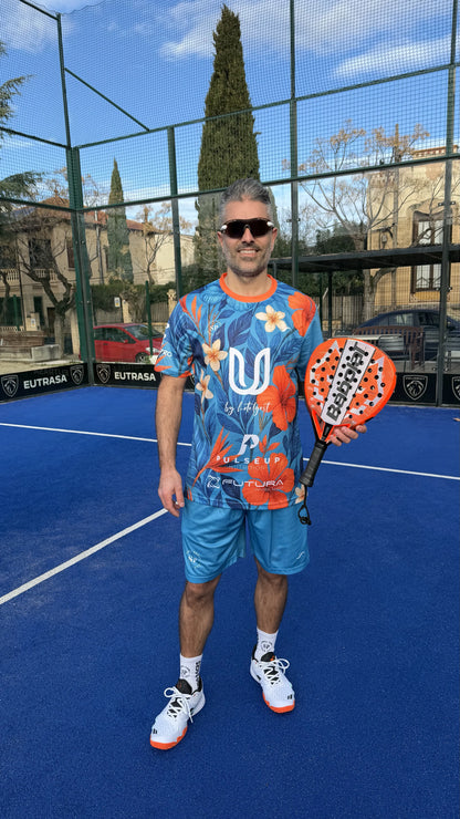 Camiseta de Pádel Estampado Floral - Edición Especial "Somos Padel" - Sarposhop