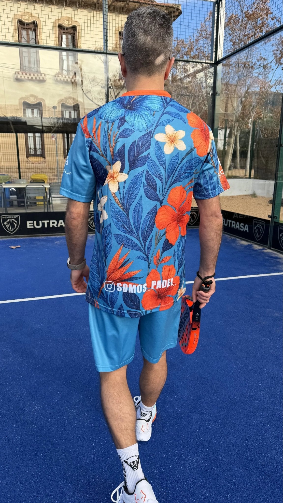 Camiseta de Pádel Estampado Floral - Edición Especial "Somos Padel" - Sarposhop