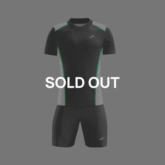 Conjunto de Pádel Negro, Blanco y Verde