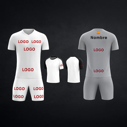 Camiseta de Pádel Blanca y Verde