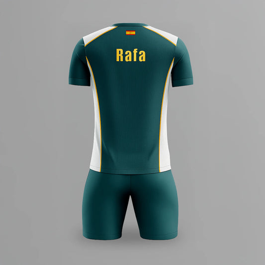 Conjunto de Pádel Verde y Blanco